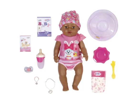 Baby Born Magic Ruskeasilmäinen tyttö -vauvanukke, 43 cm