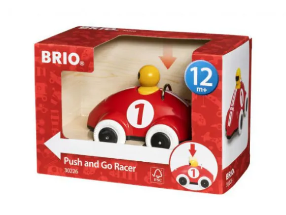 BRIO Push & Go kilpa-auto