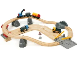 BRIO Rail & Road Kivenlastausrata
