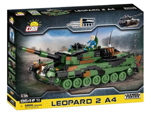 Cobi Leopard 2 A4 Panssarivaunu (864 osaa)