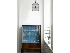 Ferm Living Birdcage sein&auml;tarra, pieni musta