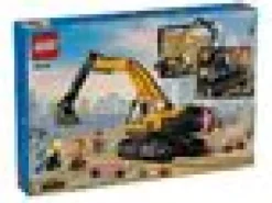 LEGO City 60420 Keltainen Rakennuskaivuri
