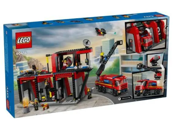 LEGO City 60414 Paloasema ja Paloauto