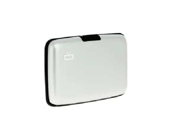Ögon Designs Smart Case Metallilompakko, hopea