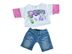 Peace-paita ja farkut, 40 cm