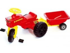 Plasto Polkutraktori ja peräkärry, 105 cm