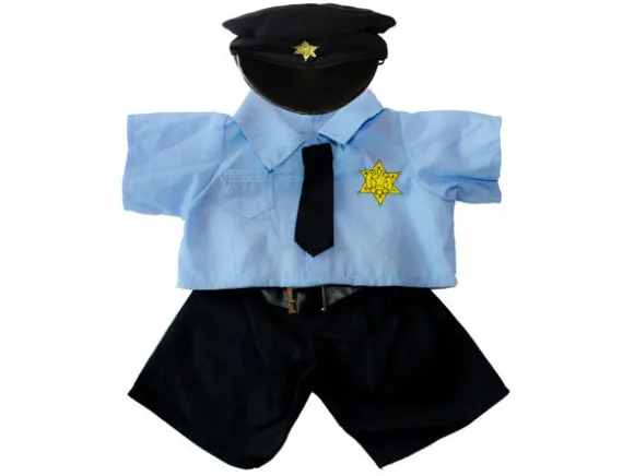 Poliisipuku, 40 cm