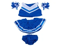 Sininen cheerleader-puku, 40 cm