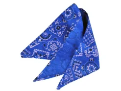 Sininen jenkkihuivi, 40 cm