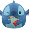 Squishmallows Disney Stitch Holding French Fries Pehmolelu, 20 cm