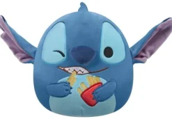 Squishmallows Disney Stitch Holding French Fries Pehmolelu, 20 cm