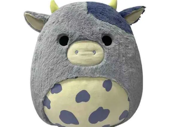 Squishmallows Fuzz-A-Mallows Bubba Cow Pehmolelu, 50 cm