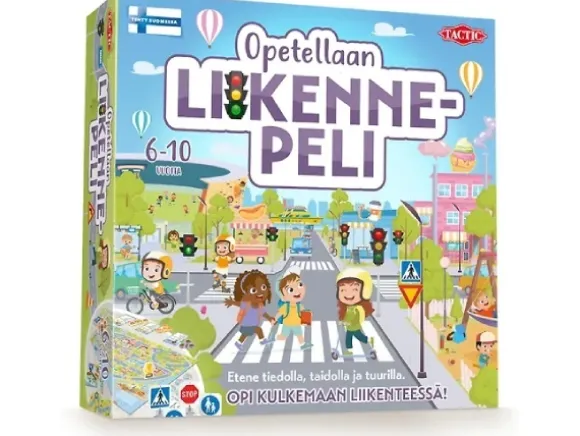 Tactic Opetellaan Liikenne Lautapeli