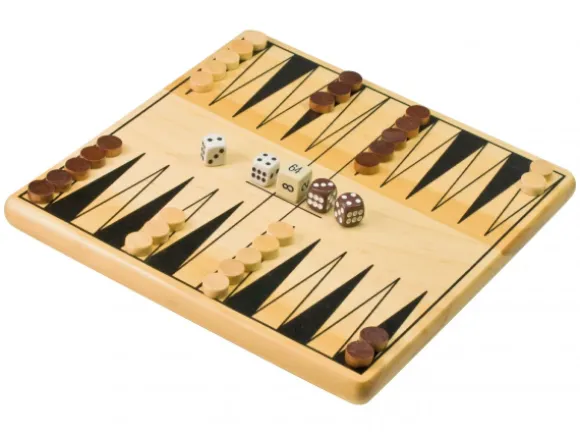 Tactic Rustic Backgammon