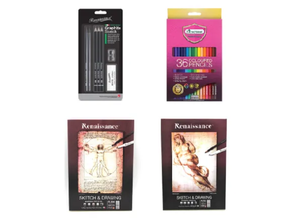 Taiteilijan Piirustus- ja luonnostelusetti