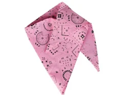 Vaaleanpunainen jenkkihuivi, 40 cm